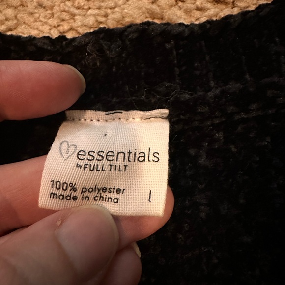 Faux Chenille Open Cardigan - Picture 2 of 7